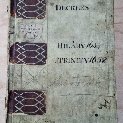 10. Decree Book for Exchequer Large