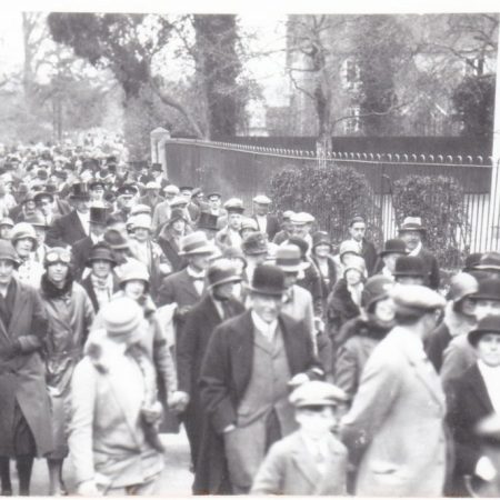 Marriage of Diana Stuart Smith of Hall place to Major George Evans