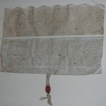 1571 document image supplied by King John’s House and Tudor Cottage Trust Ltd